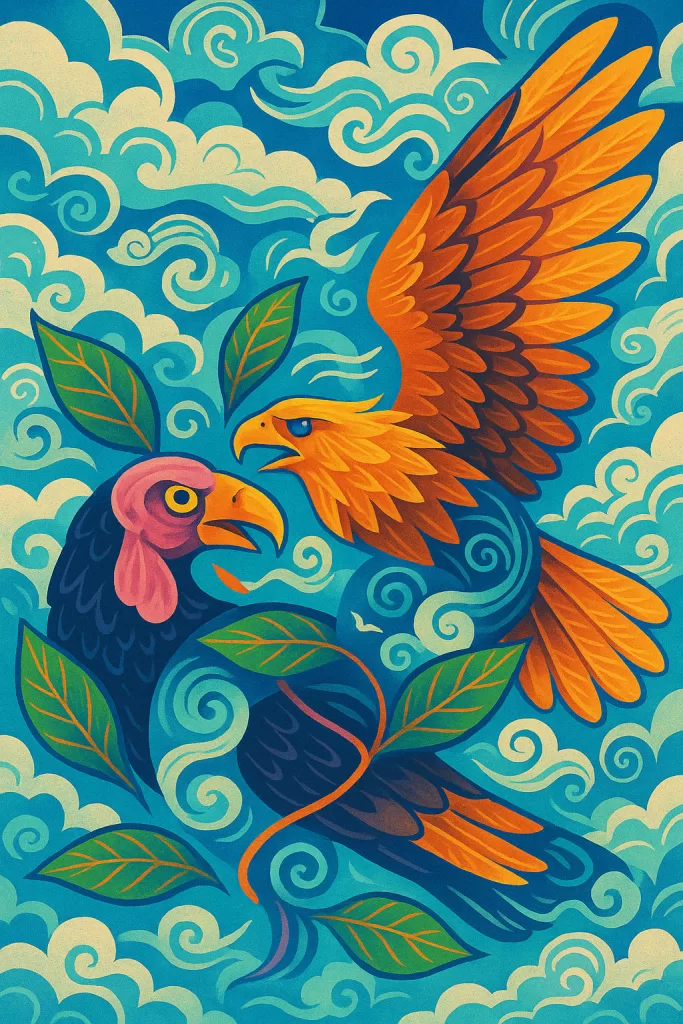 vuelo chamánico aguila y condor